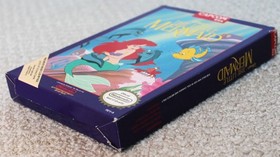 Disney's The Little Mermaid NES 1991 , CIB w/Box, Game, Book, +insets tested VGC