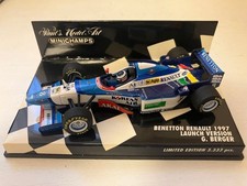 Minichamps Benetton F1 97 Limited Edition 1/43 Scale Model Car Collectible
