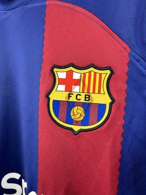 FC Barcelona 23/24 Football Home Jersey Mens Short Sleeve Nike