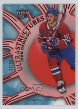 2025 Upper Deck Fleer Ultra Ultrastructures Red 6/99 Ivan Demidov #SR11of25 9px