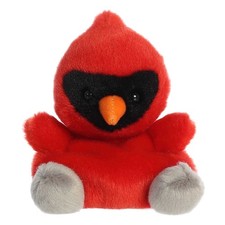 Aurora World Plush - Palm Pals - LOUIS CARDINAL 5 inch -New Stuffed Animal Toy