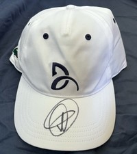 Novak Djokovic Signed Lacoste Novak Tennis Hat With Proof