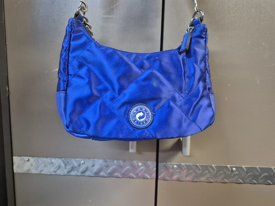 Курт Гейгер - синий - через плечо/наплечная сумка / сумочка (ЧИТАТЬ) см. фото - Изображение 3 из 4