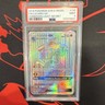 Pokémon Lucario GX Full Art Secret Rare Holo PSA 9 Forbidden Light 135/131