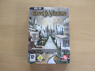 Sid Meier's Civilization IV 4 PC Big Box Spiel- PC DVD