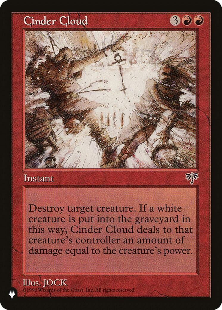 Cinder Cloud [LIST - ] Uncommon NM The List Reprints