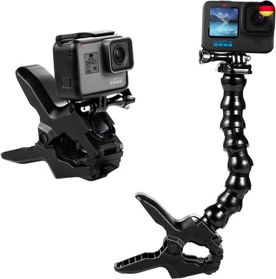 Suptig Flexible Backen, Schwanenhals-Halterung für GoPro Hero 13 Hero 12 Hero 