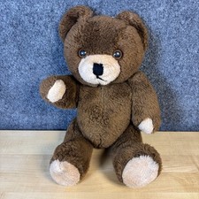 Vintage Commonwealth Toy Co Jointed Brown Teddy Bear 13  