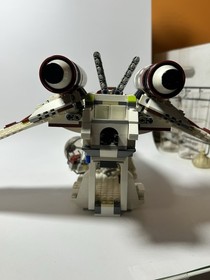 LEGO Star Wars Republic Gunship 75021 (INCOMPLETE, NO MINIFIGS) READ DESCRIPTION