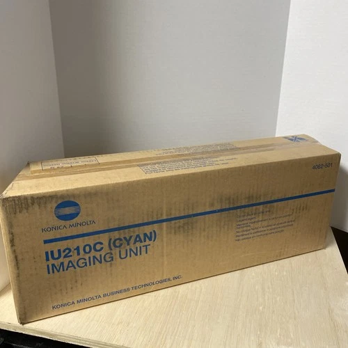 New! Konica Minolta IU210C Cyan Imaging Unit Genuine OEM • Sealed Original Box