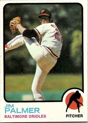 1973 Topps JIM PALMER Baltimore Orioles #160 EX/MT Condition!