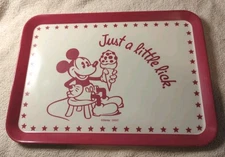 Disney Daiso Japan Mickey Mouse Just A Little Lick 9 X 12 Tray Organizer Plate