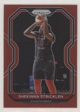 2021 Panini Prizm WNBA Red Prizm 89/299 Shekinna Stricklen #35 fm0