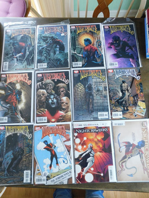 Marvel Nightcrawler Comic Book Lot 1-10 plus Nightcrawlers Anatomy Variant
