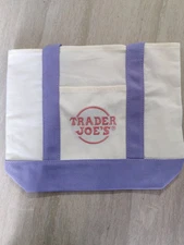Christmas gift bag  Trader Joe's Mini Canvas Reusable Tote bags