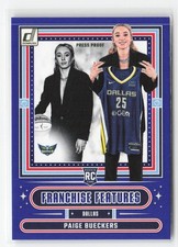 2025 Donruss WNBA #16 Paige Bueckers Franchise Features Press Proof Blue