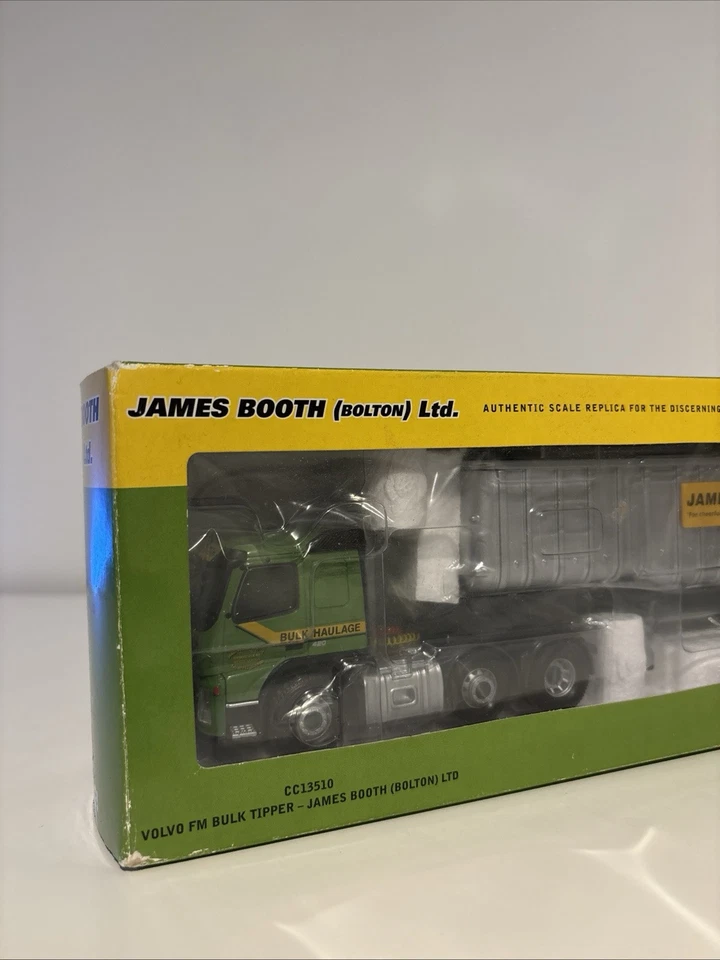 Corgi Volvo FM Bulk Tipper James Booth Bolton Ltd CC13510 — 第 2/4 张图片