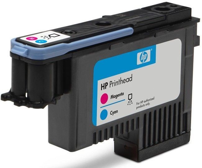 Tête d'impression HP 72 cyan et magenta C9383A pour traceur DesignJet