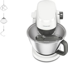 Image of Kenwood 4.3L Multi Tasker Stand Mixer in White | 1000W | KHC30000WH | Brand New