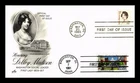 DR JIM STAMPS US COVER DOLLEY MADISON DISTRICT OF COLUMBIA FDC DUAL CANCEL