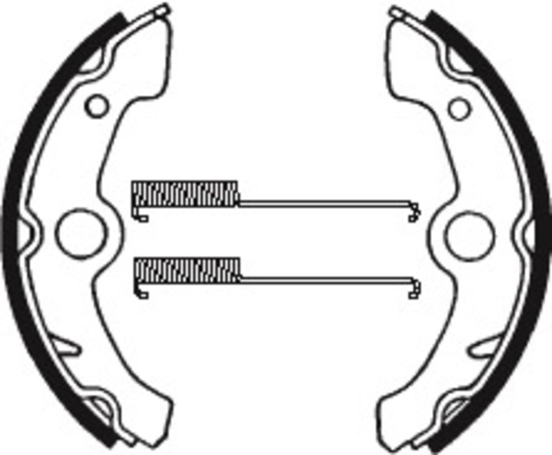 Plaquettes de frein bio TECHNIUM BA178 pour quad et ATV de cylindrée 250cc à 700cc