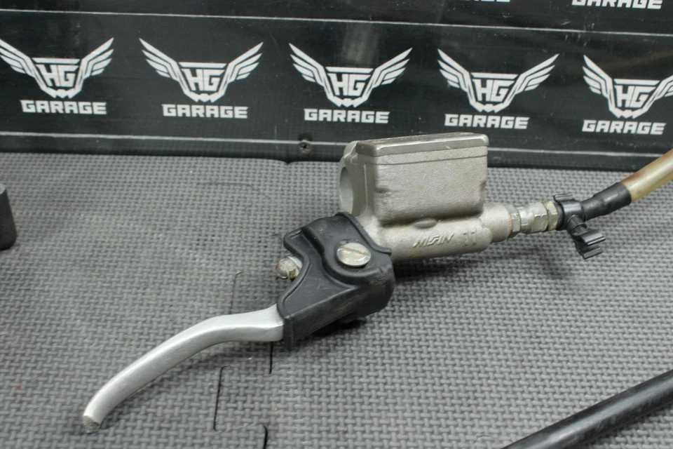 2003 SUZUKI RM85 OEM TOKICO FRONT BRAKE CALIPER MASTER CYLINDER HOSE 59300-03B11 - Image 4 of 4