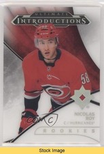 2018-19 Upper Deck Ultimate Collection Introductions Tier 1 Nicolas Roy READ 0iz