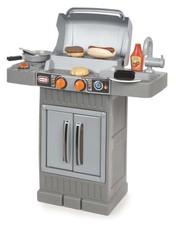 Cook 'n Grow BBQ Grill 8-Piece Pretend Play Kitchen Toys Playset Kids Toddlers
