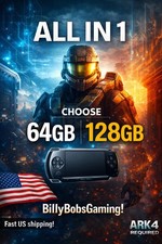 All in 1 128Gb MicroSD Card Memory Stick Pro Duo Adapter For PSP 1000 2000 3000