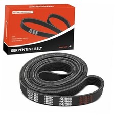 Heavy-Duty Serpentine Drive Belt Compatible with Chevrolet, Ford, GMC, Isuzu