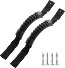 2PCS Kayak Carry Handles Replacement Canoe Boat Side Mount Rubber Grip