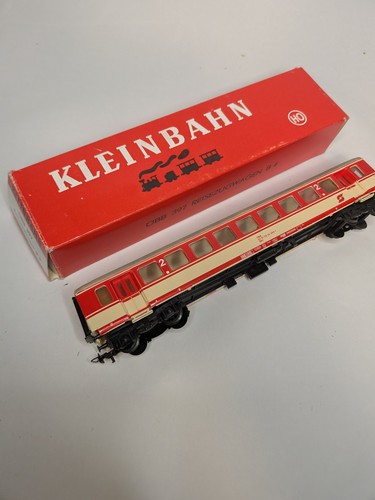 Kleinbahn H0 (1:87) scala OBB carrozza passeggeri in OBB rosso vagone passeggeri lungo 9" B4 - Foto 8 di 15