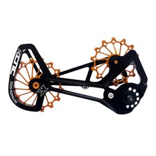KCNC MTB Oversized Pulley Cage For Shimano XTR RD-M9100 , Gold.