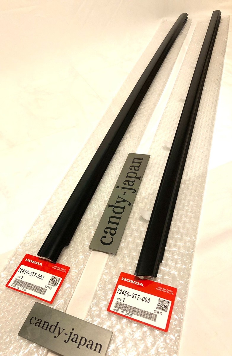 2015-2020 Honda Front Door Molding Right Left Set 72450-ST7-003