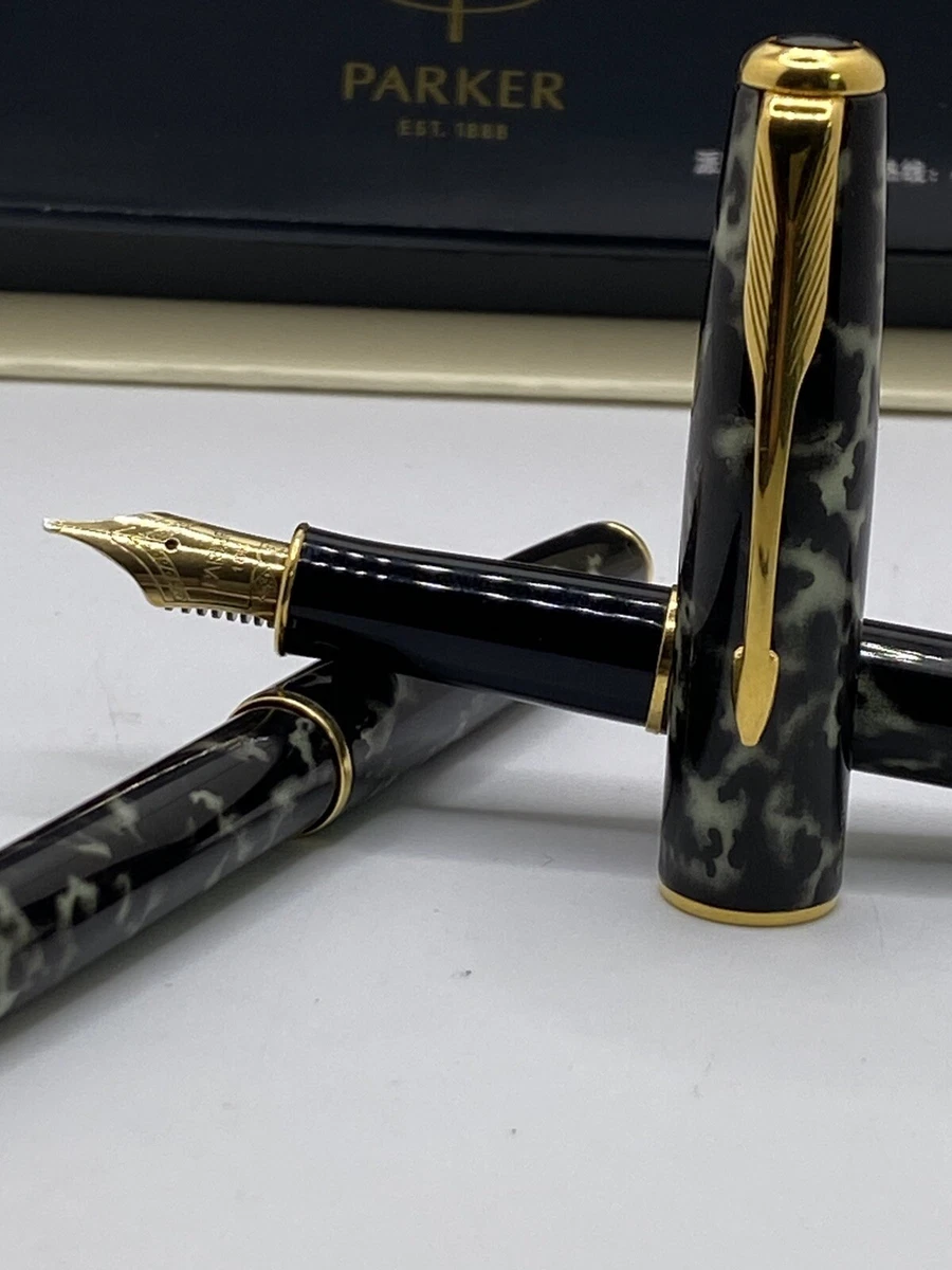 Parker Collectible Fountain Pens with Vintage Gold, 18K Nib for