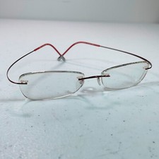 Silhouette Rimless Eyeglasses 6624 40 6104 Titan Burgundy Austria 51 17 Frames