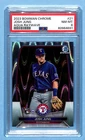 2023 Bowman Chrome Baseball Aqua Raywave Josh Jung #21 PSA 10