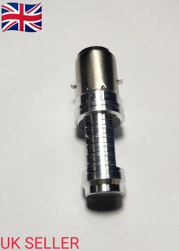 BOMBILLA DELANTERA LED BRILLANTE VESPA PX125E PX150E PX200E 1998 EN ADELANTE 12V 35/35 Foto 4 de 4