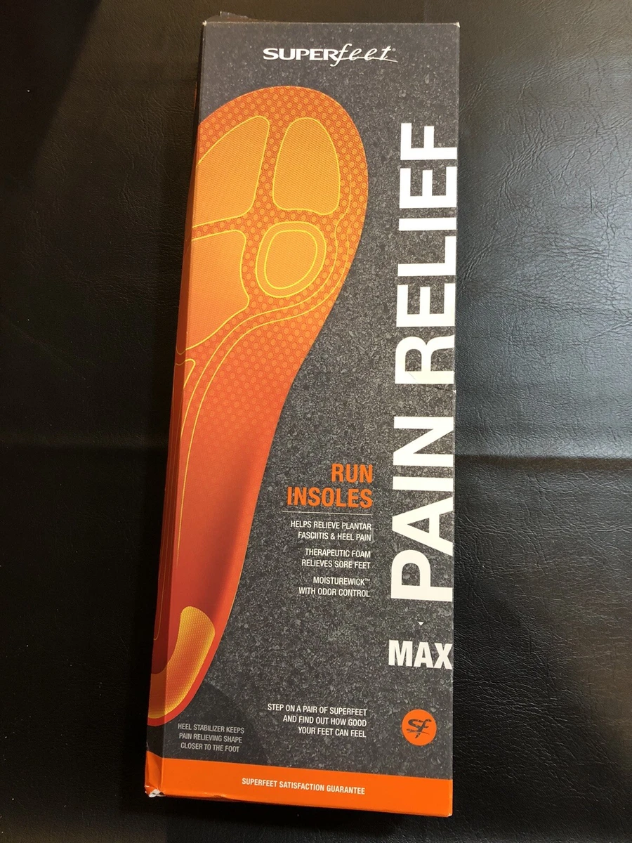 Superfeet run shop pain relief insoles