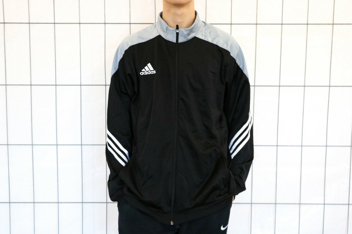 Adidas Vintage Jacke XL track jacket Schwarz NW6