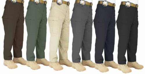 Tactical BDU Pants - Poly Cotton Uniform 6 Pocket Cargo - Picture 1 of 10