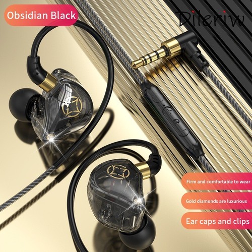 3.5mm in-Ear Hookable High Sound Quality in-Line with Headset Headphones - Picture 15 of 17