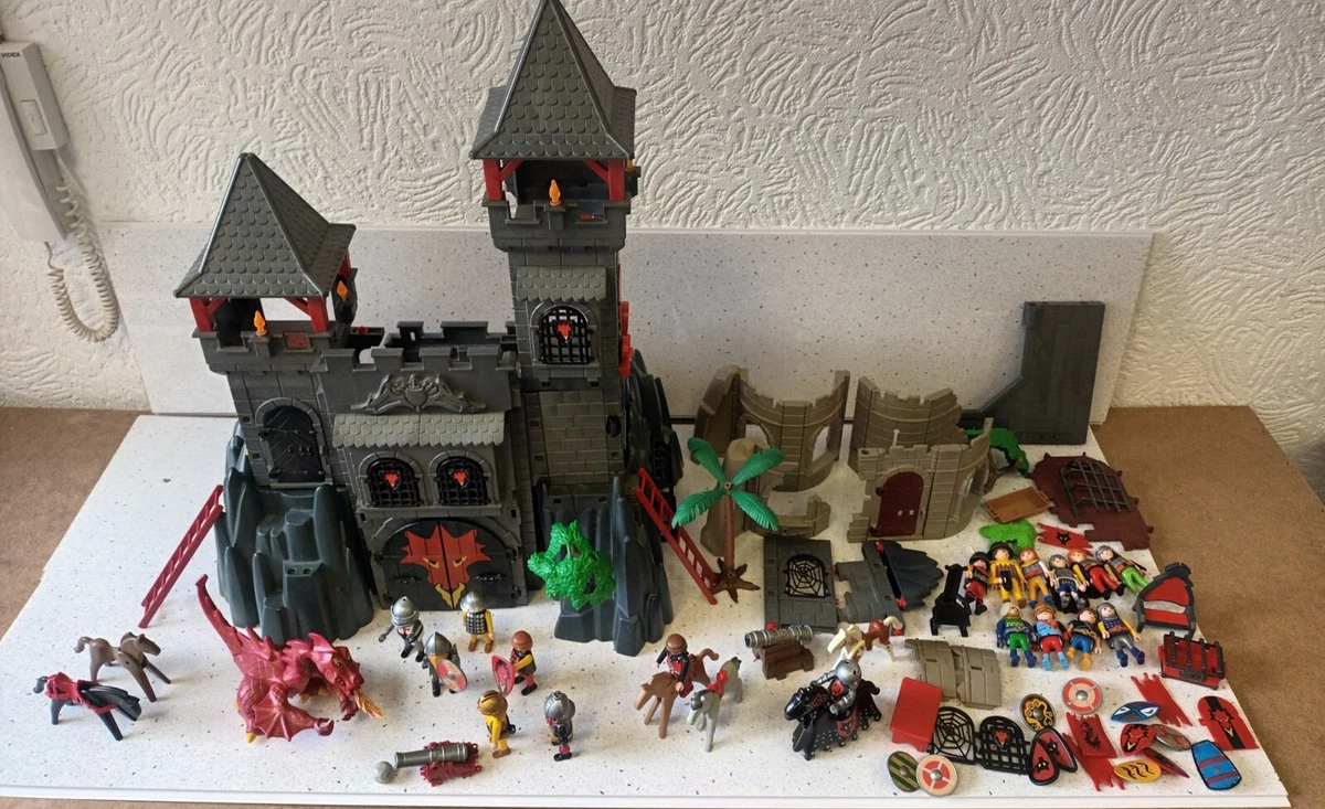 Joblot Playmobil 3269 Dragon Knights Castle with Red Dragon Read Description