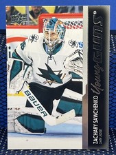 2021-22 Upper Deck Series 2 ZACHARY SAWCHENKO Young Guns San Jose Sharks