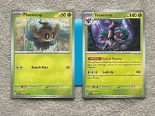 Pokemon TCG Obsidian Flames PHANTUMP 11/197 + TREVENANT 12/197