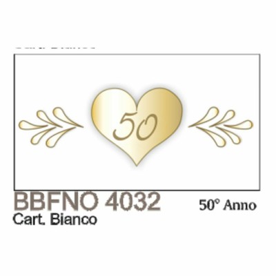 Pz Bigliettini Bigliettino Bomboniera Nozze D Oro 50 Anni Matrimonio Ebay