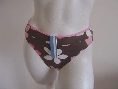 SLIP MAILLOT NEUF MARQUE " PRINCESSE TAM TAM " TAUPE IMPRIME TAILLE 42 - Photo 1/4