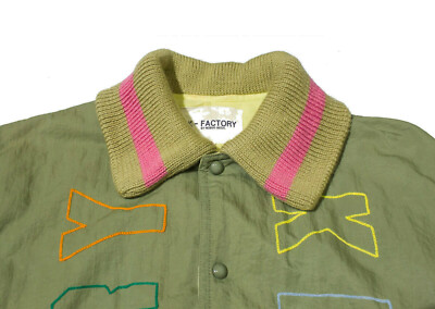 K-FACTORY ビンテージブルゾン 80s Vintage K – Factory by Nobuo Ikeda Bomber Nylon Jacket Large