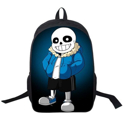 Game Undertale Sans Papyrus Backpack Packsack knapsack Schoolbag Travelbag Bag N