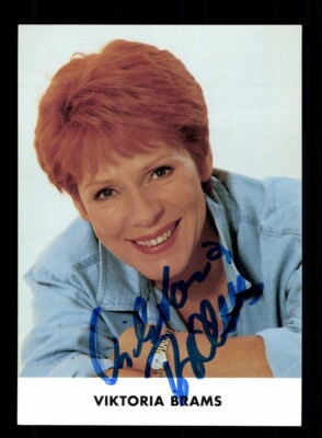 Viktoria Brams Marienhof Autogrammkarte Original Signiert ## BC 193283